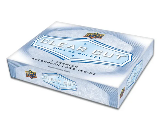 2024-25 Upper Deck Clear Cut Hockey Hobby Box
