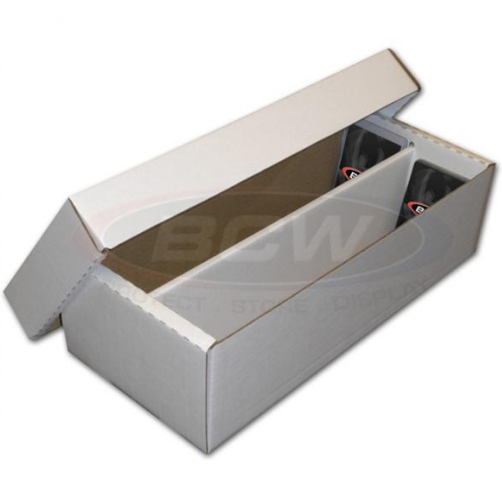 1,600ct (SHOE BOX) CARDBOARD CARD BOX