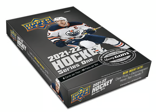2021-22 Upper Deck Hockey Series 1 Hobby Box