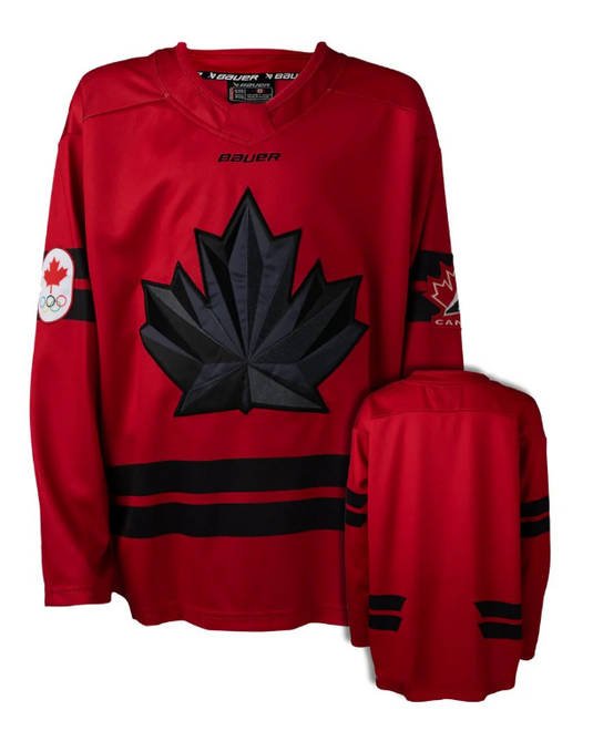 Bauer Team Canada Olympic Red Replica Hockey Jersey
