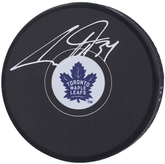 Auston Matthews Toronto Maple Leafs Autographed Hockey Puck