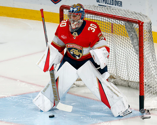 Pre-Order - Spencer Knight Autographed Florida Panthers Home 8x10 Photo