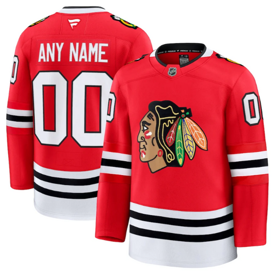 Pre-Order - Spencer Knight Autographed Chicago Blackhawks Home Fanatics Premium Jersey