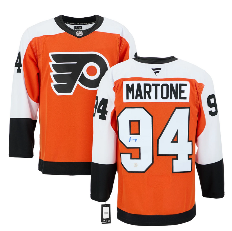 Load image into Gallery viewer, Porter Martone Signed Philadelphia Flyers Fanatics Premium Jersey
