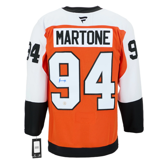 Porter Martone Signed Philadelphia Flyers Fanatics Premium Jersey