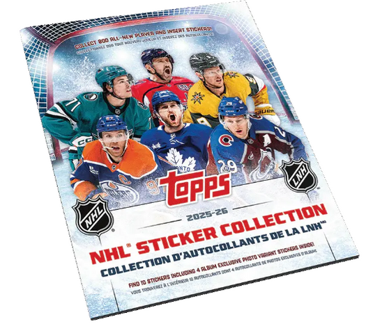 2025-26 Topps NHL Hockey Sticker Album