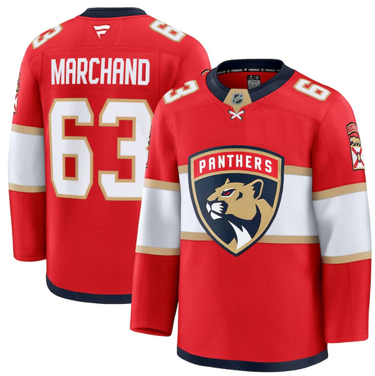Pre-Order - Brad Marchand Autographed Florida Panthers Home Premium Fanatics Jersey
