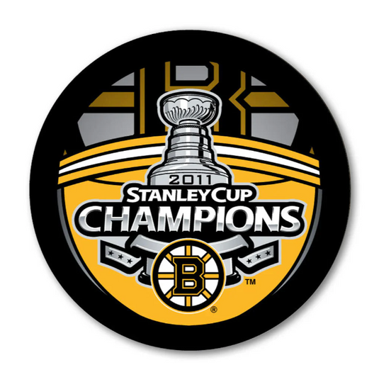 Pre-Order - Brad Marchand Autographed Boston Bruins 2011 Stanley Cup Hockey Puck
