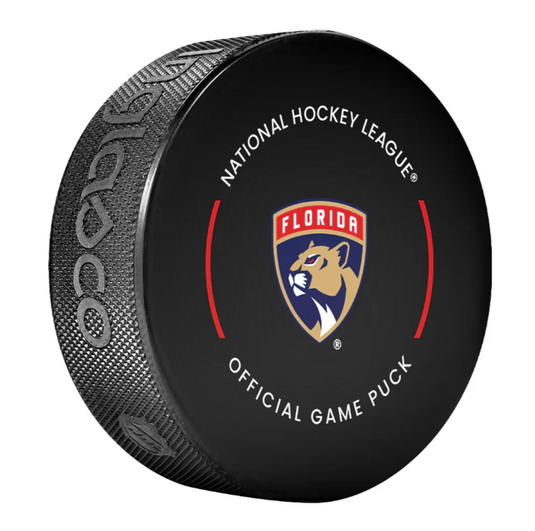 Pre-Order - Brad Marchand Autographed Florida Panthers Official Hockey Puck