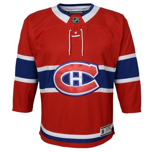 Montreal Canadiens Fanatics Youth Premier Jersey - Red