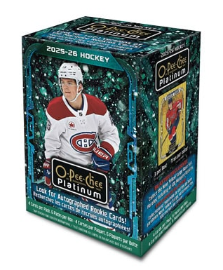 2025-26 Upper Deck O-Pee-Chee Platinum Hockey Blaster