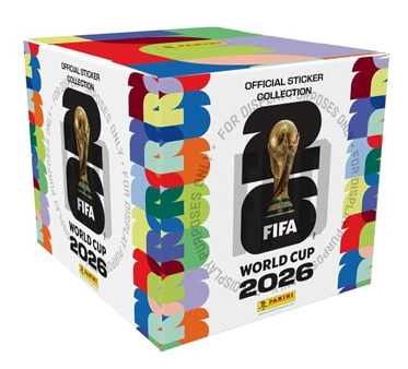 2026 PANINI WORLD CUP SOCCER STICKER BOX