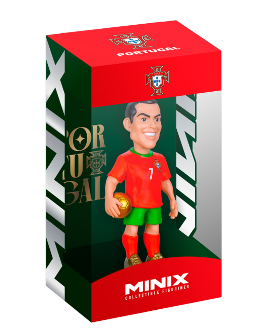 12 cm (4 inch) Minix Collectible Figurine Portugal - Cristiano Ronaldo