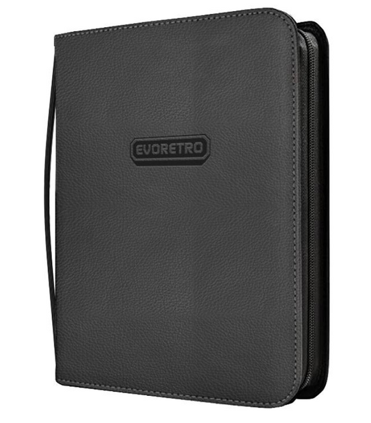 EVORETRO Top Loader Binder 3x3 216 Card holder - Black