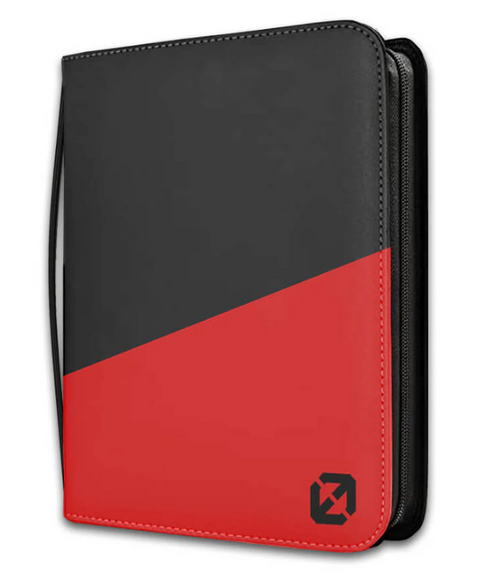 EVORETRO Top Loader Binder 3x3 216 Card holder - Black/Red