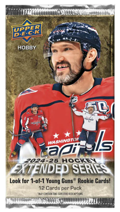 2024-25 Upper Deck Hockey Extended Series Single Pack