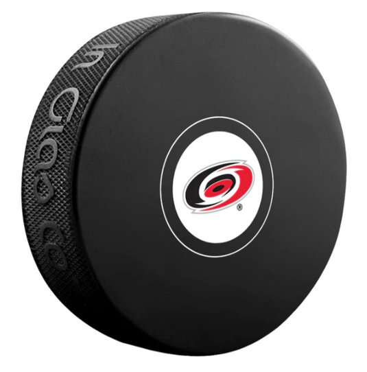 Pre-Order - Logan Stankoven Autographed Carolina Hurricanes Hockey Puck