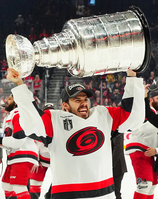 Pre-Order - Logan Stankoven Autographed Carolina Hurricanes 2026 Stanley Cup 8x10 Photo