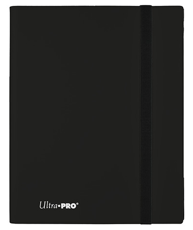 Ultra Pro PRO BINDER 9 POCKET ECLIPSE JET BLACK