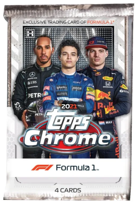 2021 Topps Formula 1 Chrome - Single Pack