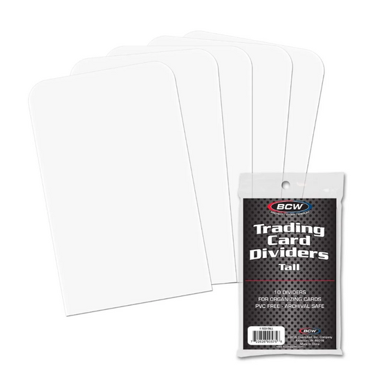 BCW Card Dividers Tall (10 Pack)