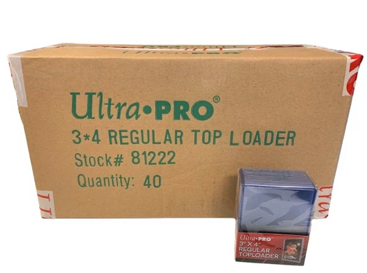 Ultra Pro - Regular Toploaders 3x4 35Pt 25ct - 1 case (40 Pk)