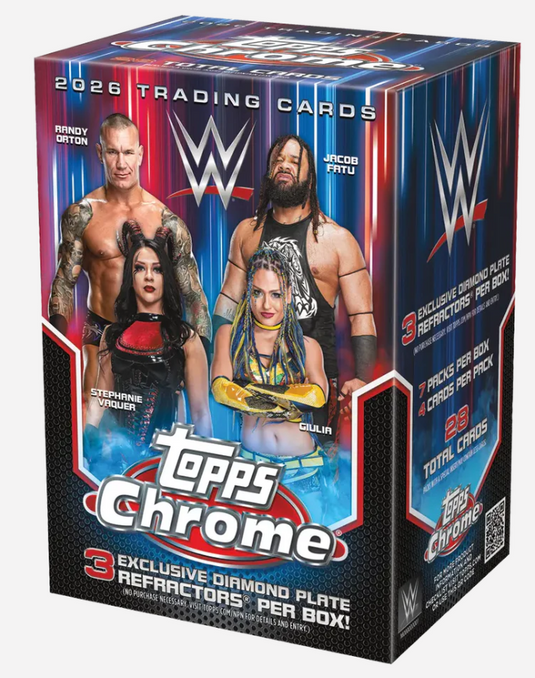 2026 Topps WWE Chrome Value Box