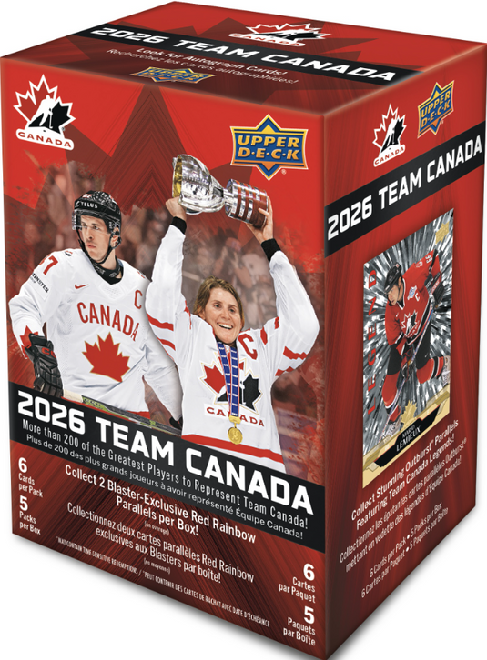 2025-26 Upper Deck Hockey Team Canada Blaster