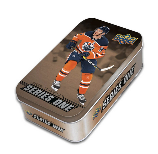 2022-23 Upper Deck Hockey Series 1 Tin Box