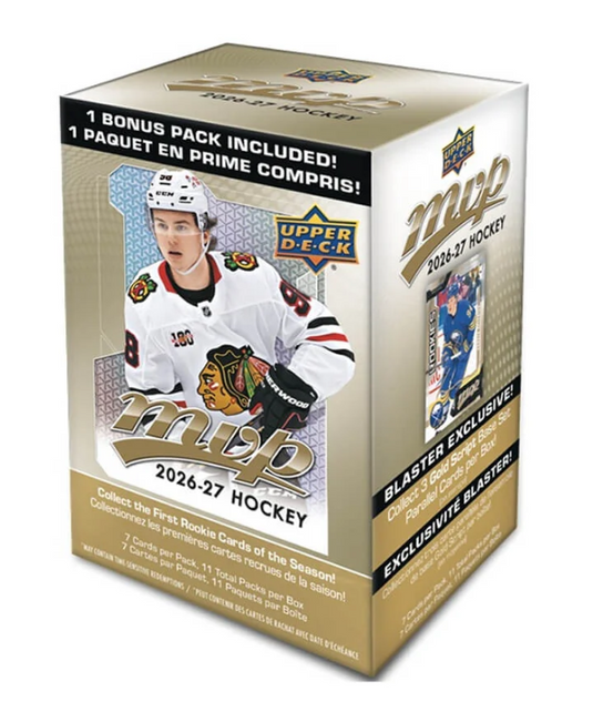2026-27 Upper Deck Hockey MVP Blaster Box