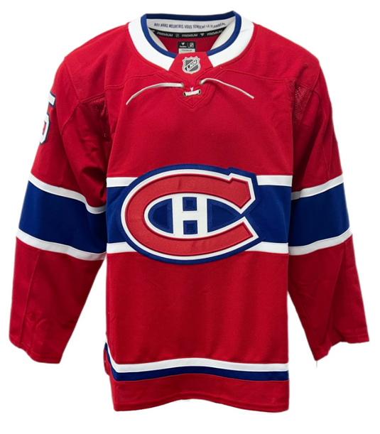 Jakub Dobes Autographed Montreal Canadiens Fanatics Premium Home Jersey