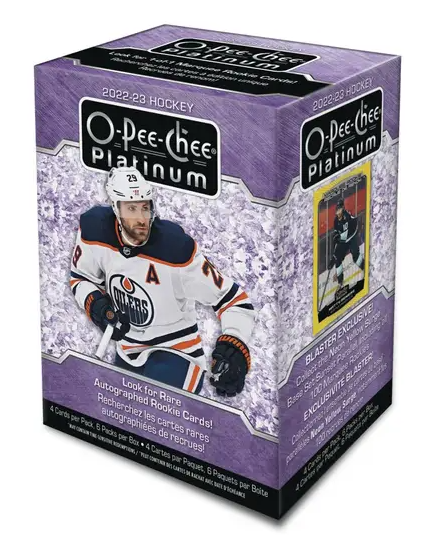 2022-23 Upper Deck Hockey O-Pee-Chee Platinum Blaster Box