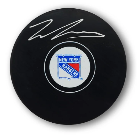 Will Cuylle Autographed New York Rangers Souvenir Puck