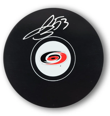 Jackson Blake Autographed Carolina Hurricanes Souvenir Puck
