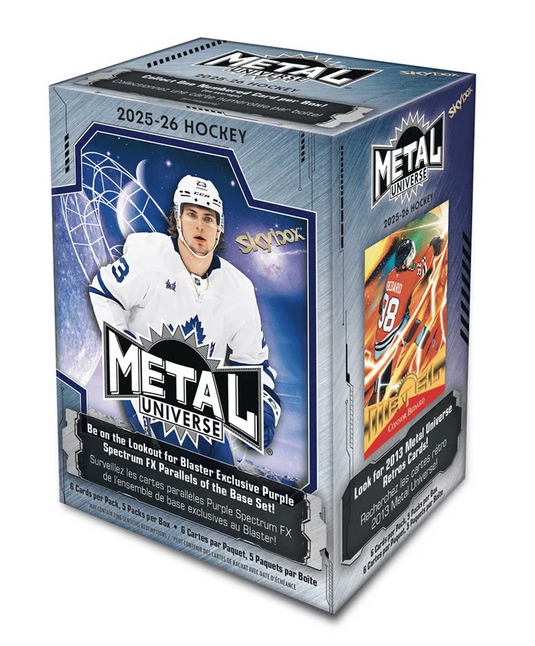 2025-26 Upper Deck Metal Universe Hockey Blaster