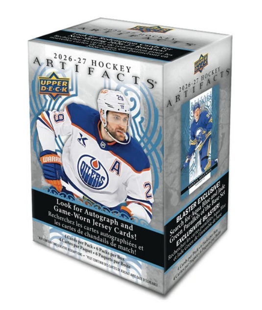 2026-27 Upper Deck Artifacts Hockey Blaster Box