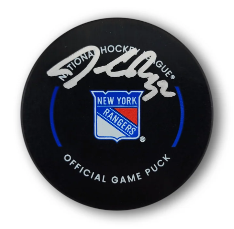 Jonathan Quick Autographed New York Rangers Official Game Puck