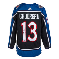 Johnny Gaudreau Signed Columbus Blue Jackets Reverse Retro 2.0 adidas Jersey
