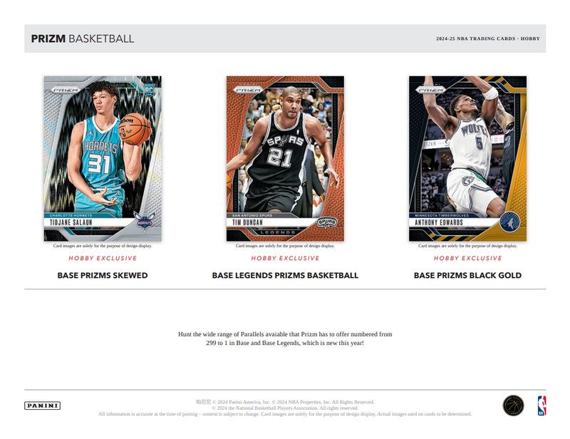 Load image into Gallery viewer, 2024-25 Panini Prizm Basketball Hobby Box
