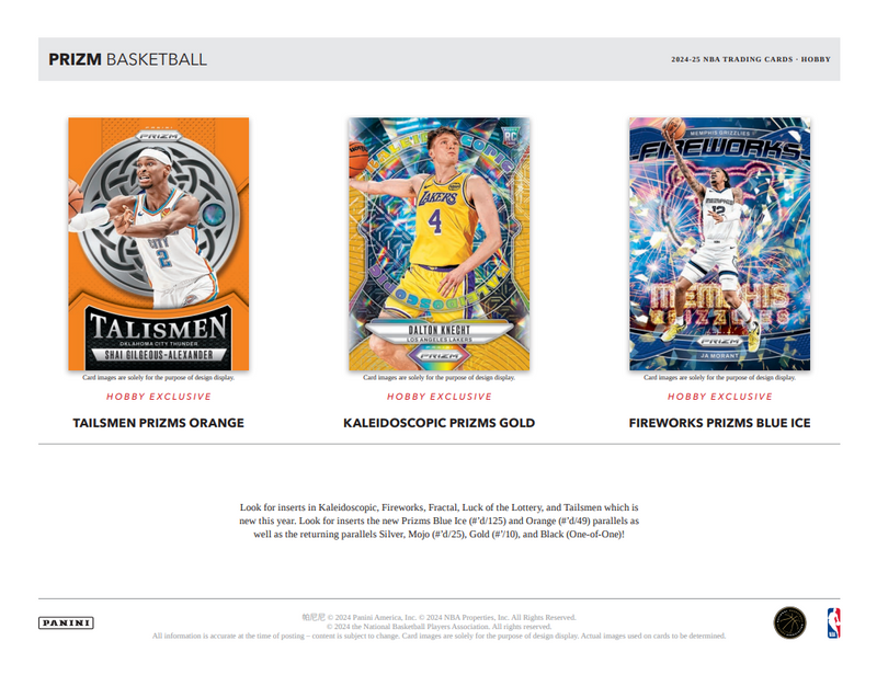 Load image into Gallery viewer, 2024-25 Panini Prizm Basketball Hobby Box
