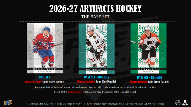 Load image into Gallery viewer, 2026-27 Upper Deck Artifacts Hockey Blaster Box

