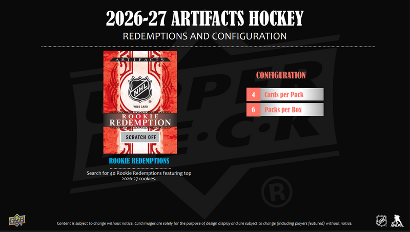 Load image into Gallery viewer, 2026-27 Upper Deck Artifacts Hockey Blaster Box
