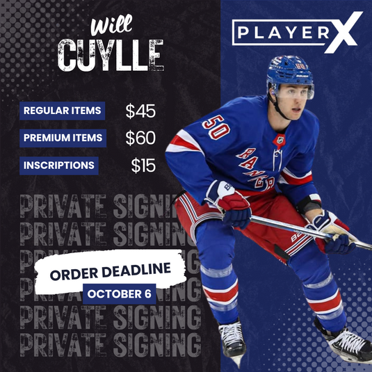 Pre-Order - Will Cuylle - Inscription