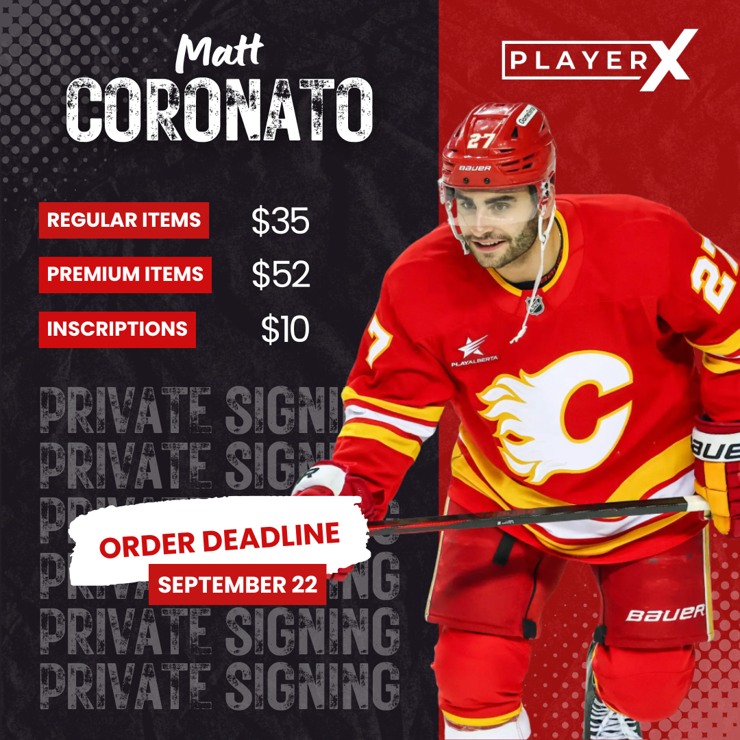 Pre-Order - Matt Coronato - Send-In