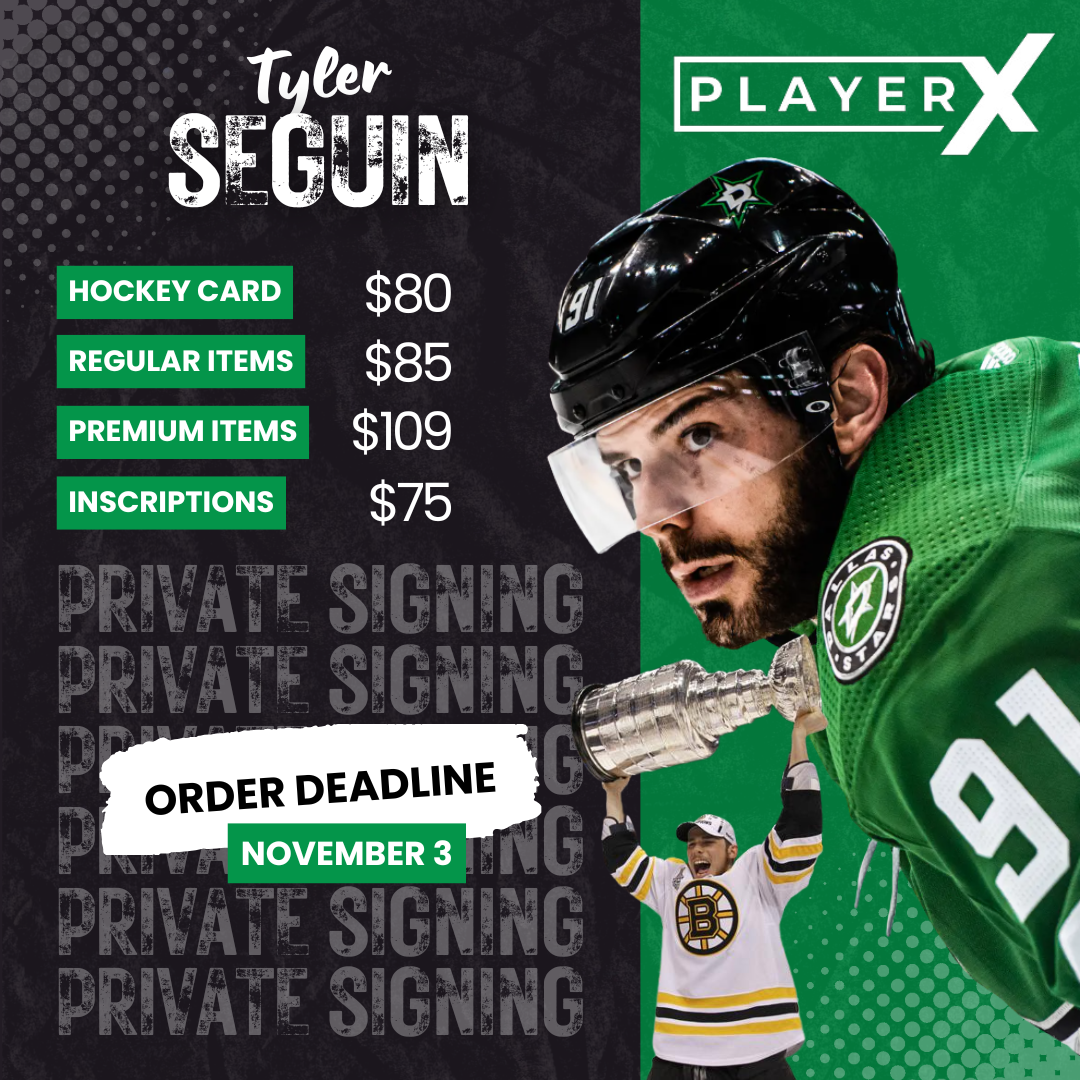 Pre-Order - Tyler Seguin - Send-In
