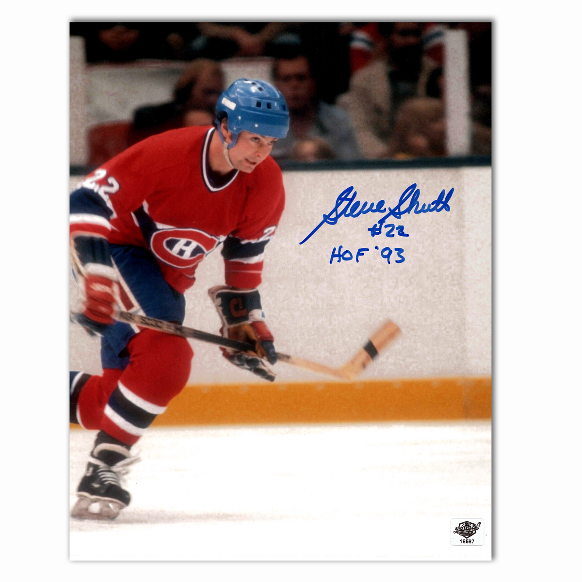 Steve Shutt Autographed Montreal Canadiens 8x10 Photo