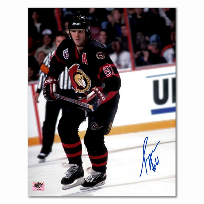 Sylvain Turgeon Autographed Ottawa Senators 8x10 Photo
