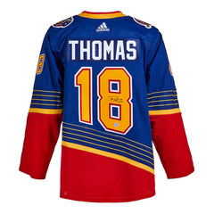 Robert Thomas Signed St Louis Blues adidas Jersey