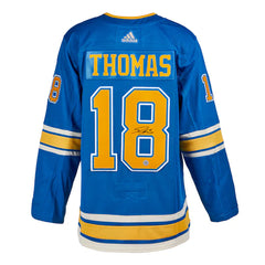 Robert Thomas Signed St. Louis Blues Adidas Jersey