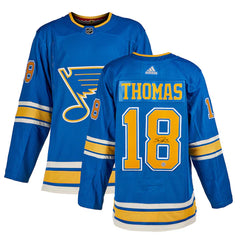 Robert Thomas Signed St. Louis Blues Adidas Jersey
